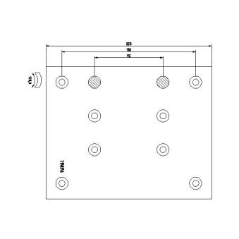 Kit de garnitures de frein, frein à tambour TEXTAR 1949604
