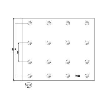 Kit de garnitures de frein, frein à tambour TEXTAR