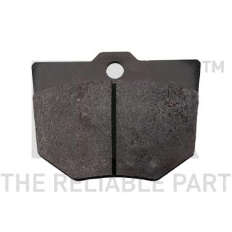 Jeu de 4 plaquettes de frein avant NK 229805