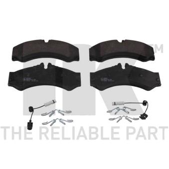 Jeu de 4 plaquettes de frein avant NK 223332