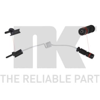 Contact d'avertissement, usure des plaquettes de frein NK