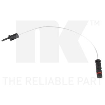 Contact d'avertissement, usure des plaquettes de frein NK