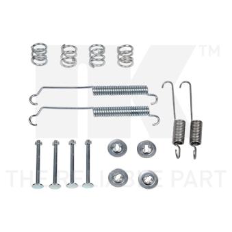 Kit d'accessoires, mâchoires de frein de stationnement NK 7999618