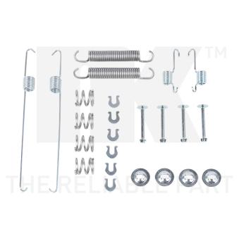 Kit d'accessoires, mâchoire de frein NK 79510001