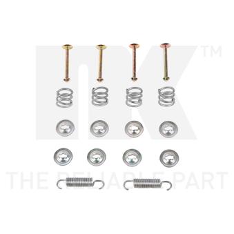 Kit d'accessoires, mâchoires de frein de stationnement NK 7930564