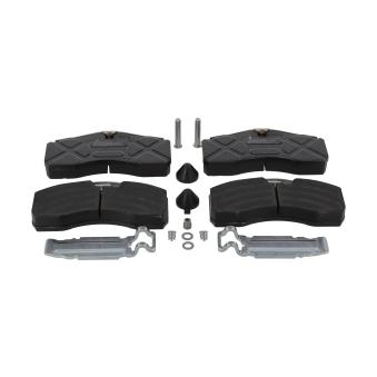 Jeu de 4 plaquettes de frein BERAL BCV29287TK