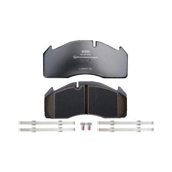 Jeu de 4 plaquettes de frein BERAL BCV29125TK