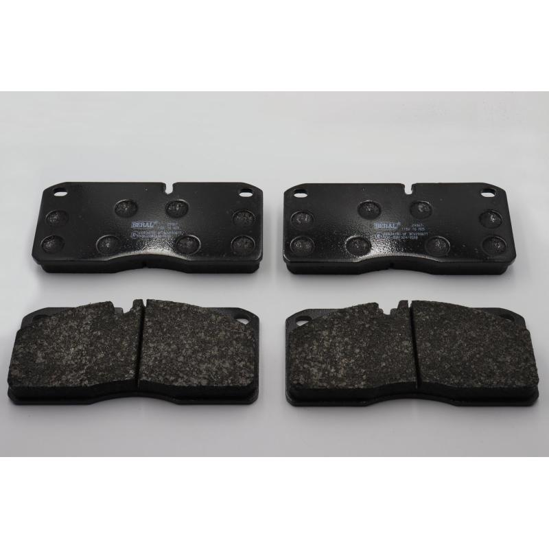 Jeu de 4 plaquettes de frein avant BERAL BCV29067T - Visuel 1
