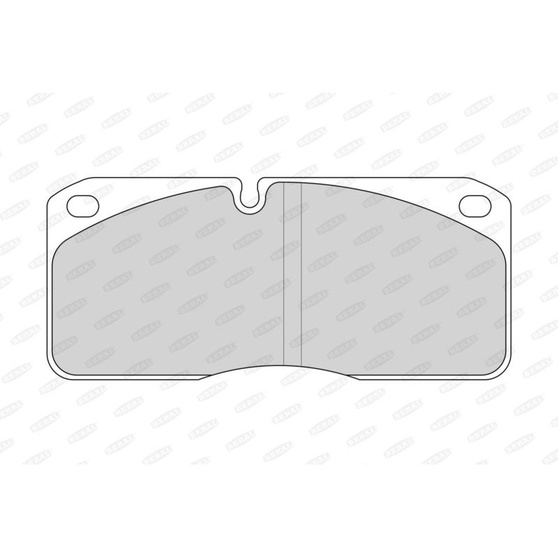 Jeu de 4 plaquettes de frein avant BERAL BCV29067T - Visuel 2