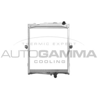 Radiateur, refroidissement du moteur AUTOGAMMA 405500