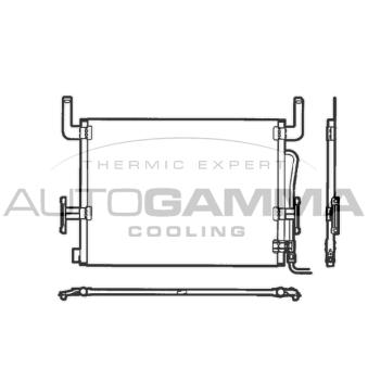 Condenseur, climatisation AUTOGAMMA 300997