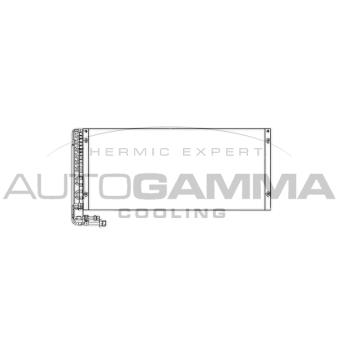 Condenseur, climatisation AUTOGAMMA 303722