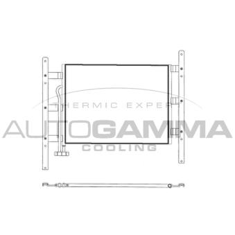 Condenseur, climatisation AUTOGAMMA 304480