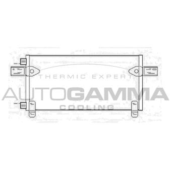 Condenseur, climatisation AUTOGAMMA 304484