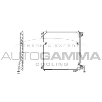 Condenseur, climatisation AUTOGAMMA 304514
