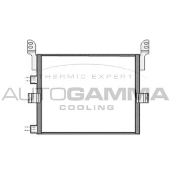 Condenseur, climatisation AUTOGAMMA 105025