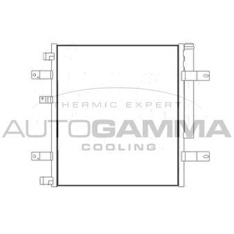 Condenseur, climatisation AUTOGAMMA 105459