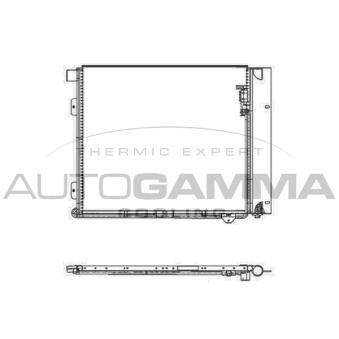 Condenseur, climatisation AUTOGAMMA 105545