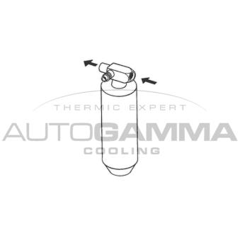 Filtre déshydratant, climatisation AUTOGAMMA 106370