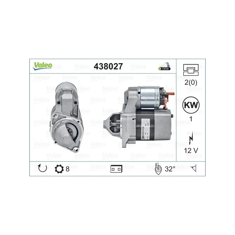 Démarreur VALEO 438027