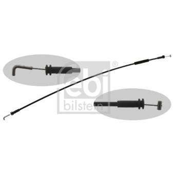 Tirette à câble, verouillage porte FEBI BILSTEIN 40897