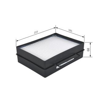 Filtre, air de l'habitacle BOSCH