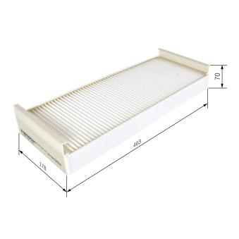 Filtre, air de l'habitacle BOSCH