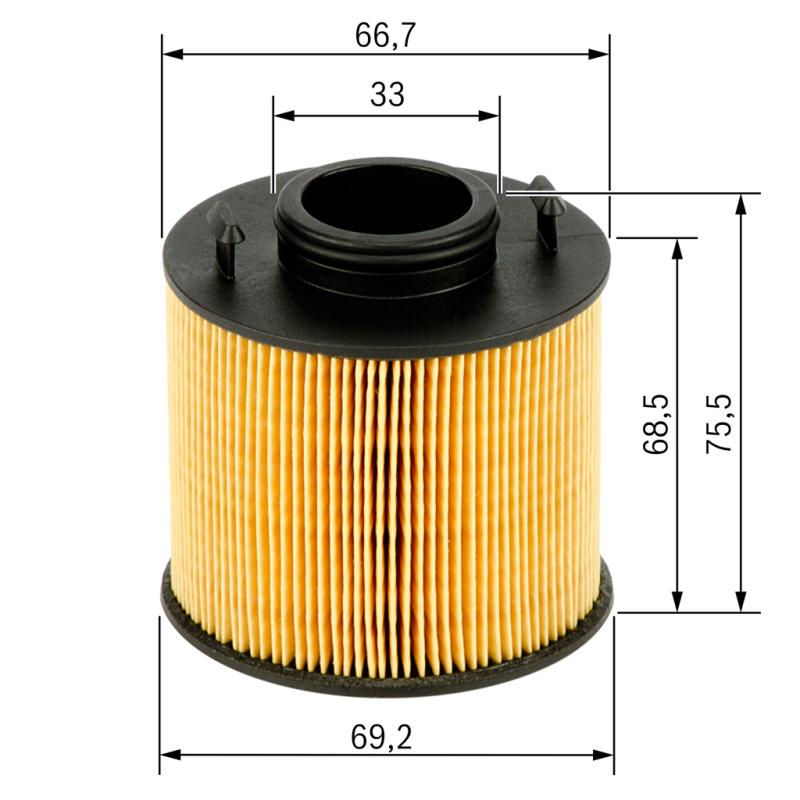Filtre d'urée BOSCH F 00B H40 096 - Visuel 1