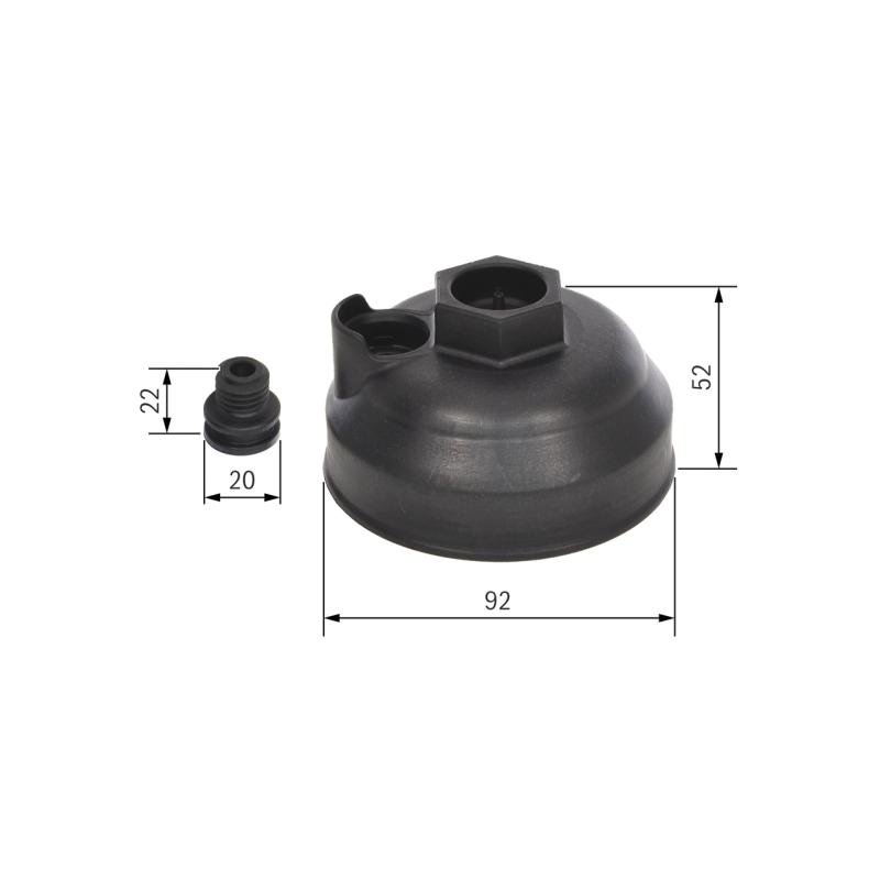 Couvercle BOSCH F 00B H40 025 - Visuel 1