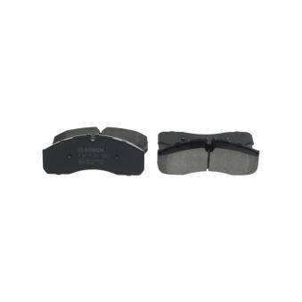 Jeu de 4 plaquettes de frein avant BOSCH 0 986 494 266