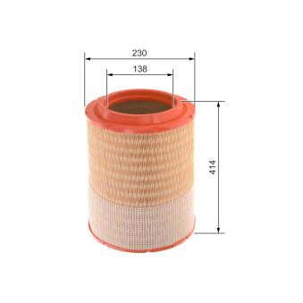 Filtre à air BOSCH F 026 400 486