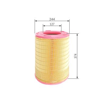 Filtre à air BOSCH F 026 400 536