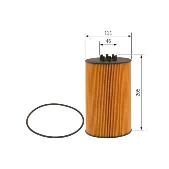 Filtre à huile BOSCH F 026 407 051