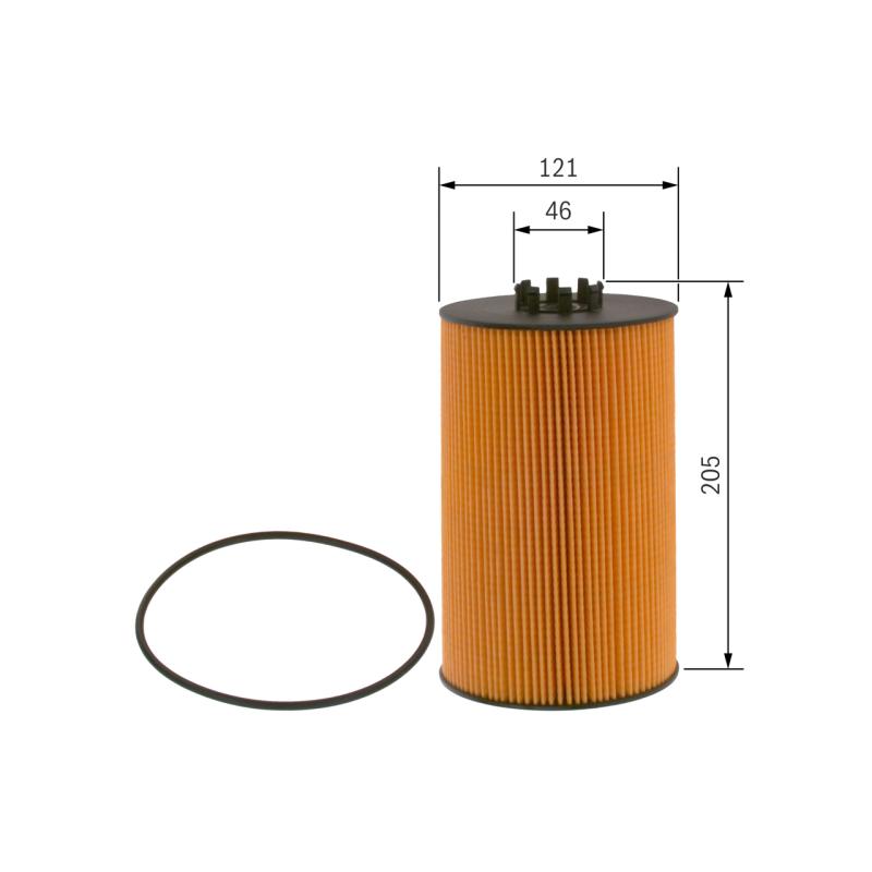 Filtre à huile BOSCH F 026 407 051 - Visuel 1