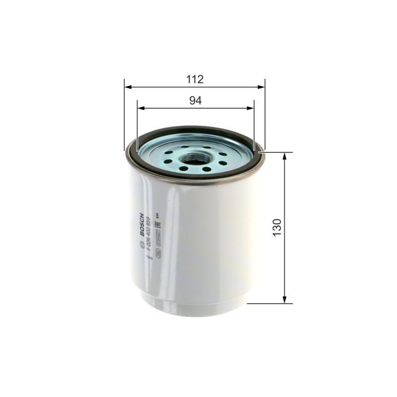 Filtre à carburant BOSCH F 026 402 859 - Visuel 1