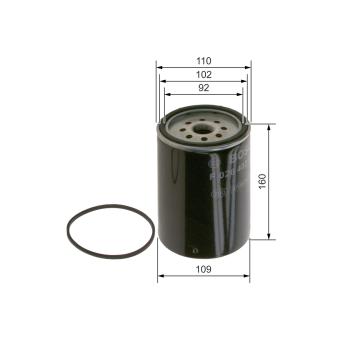 Filtre à carburant BOSCH F 026 402 269