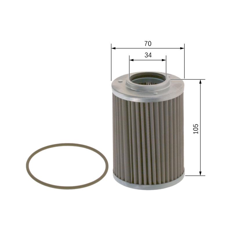 Filtre hydraulique, direction BOSCH F 026 404 006 - Visuel 1