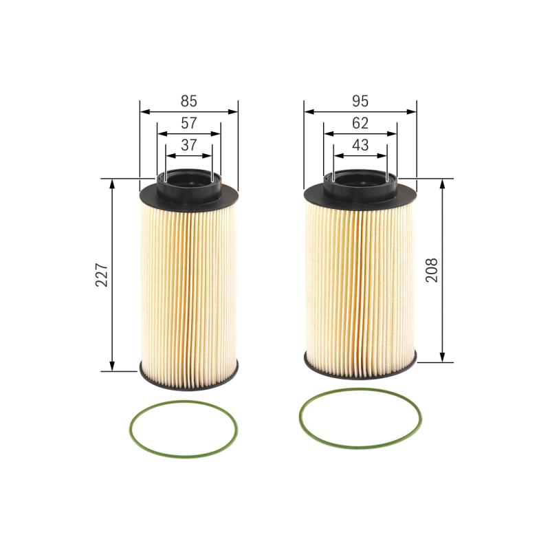 Filtre à carburant BOSCH F 026 402 146 - Visuel 1
