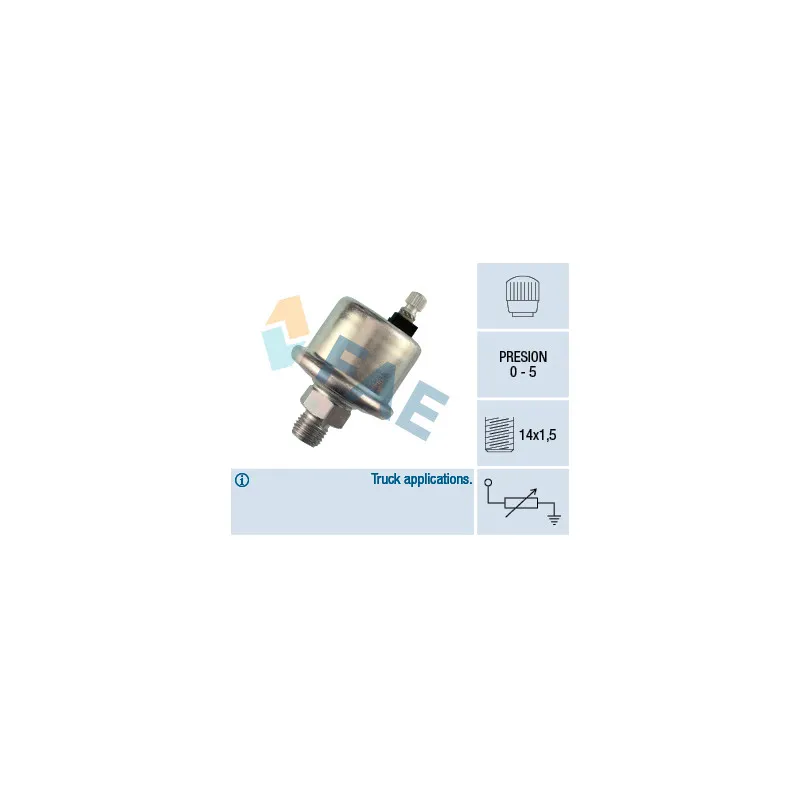 Capteur, pression d'huile FAE 14570