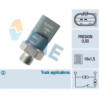 Indicateur de pression d'huile FAE