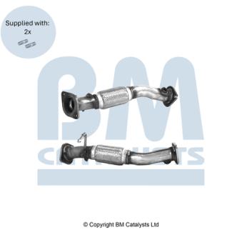 Tuyau d'échappement BM CATALYSTS BM51404