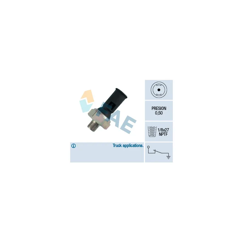 Indicateur de pression d'huile FAE 12450