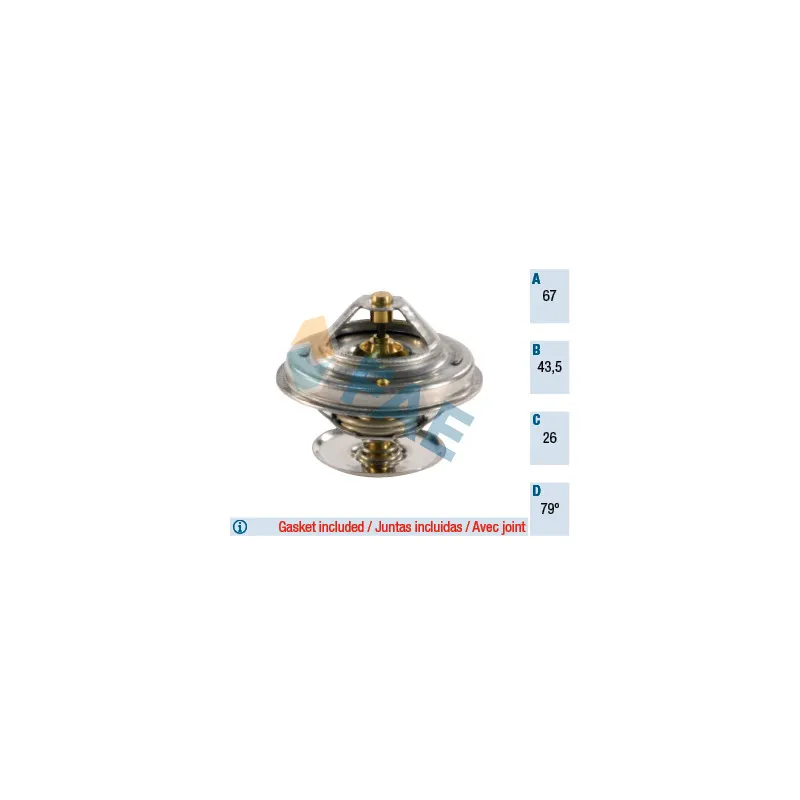 Thermostat d'eau FAE 5305479