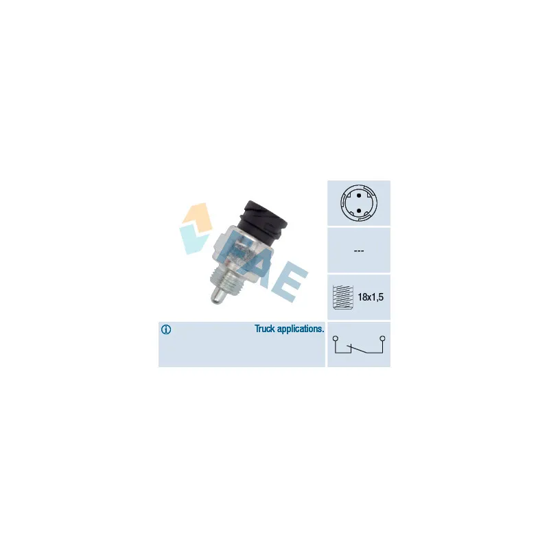 Contacteur, feu de recul FAE 41301