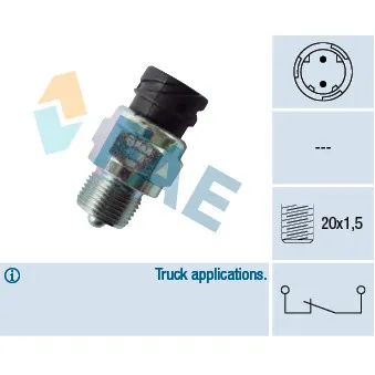 Contacteur, feu de recul FAE