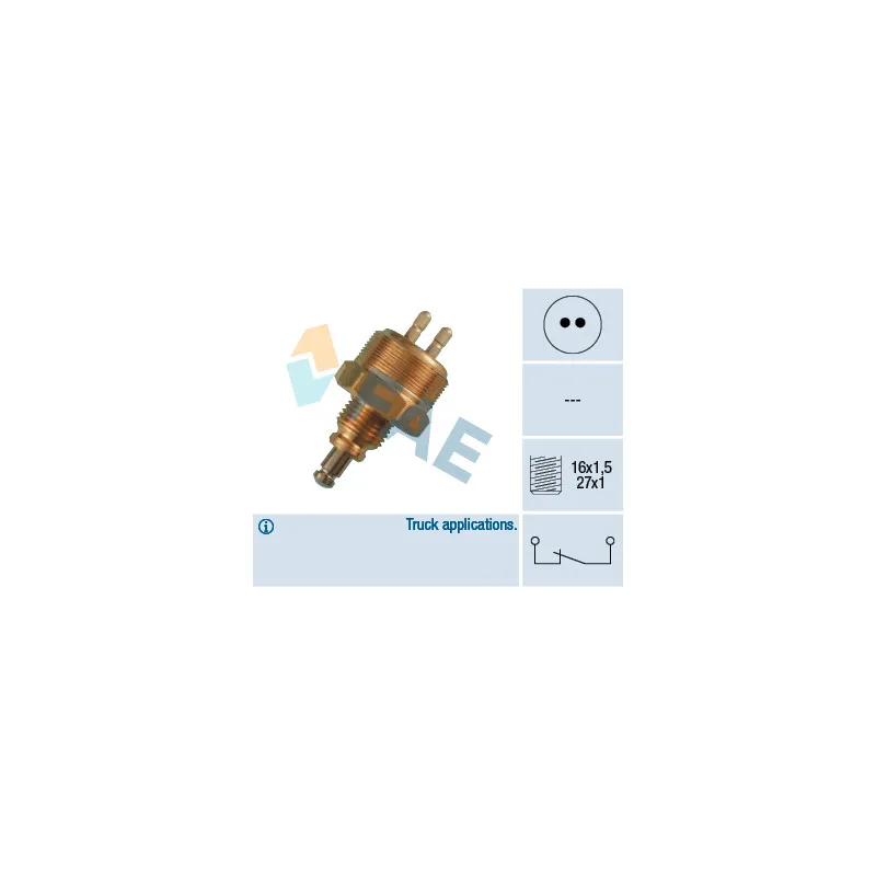 Contacteur, feu de recul FAE 41130