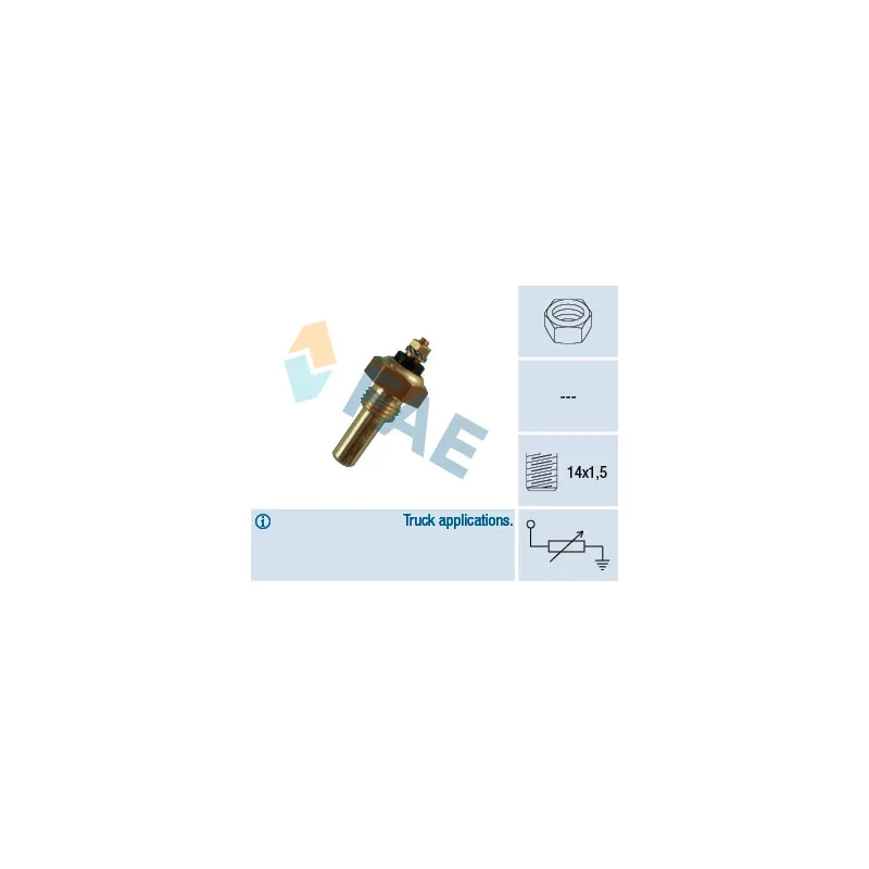 Sonde de température, liquide de refroidissement FAE 30300