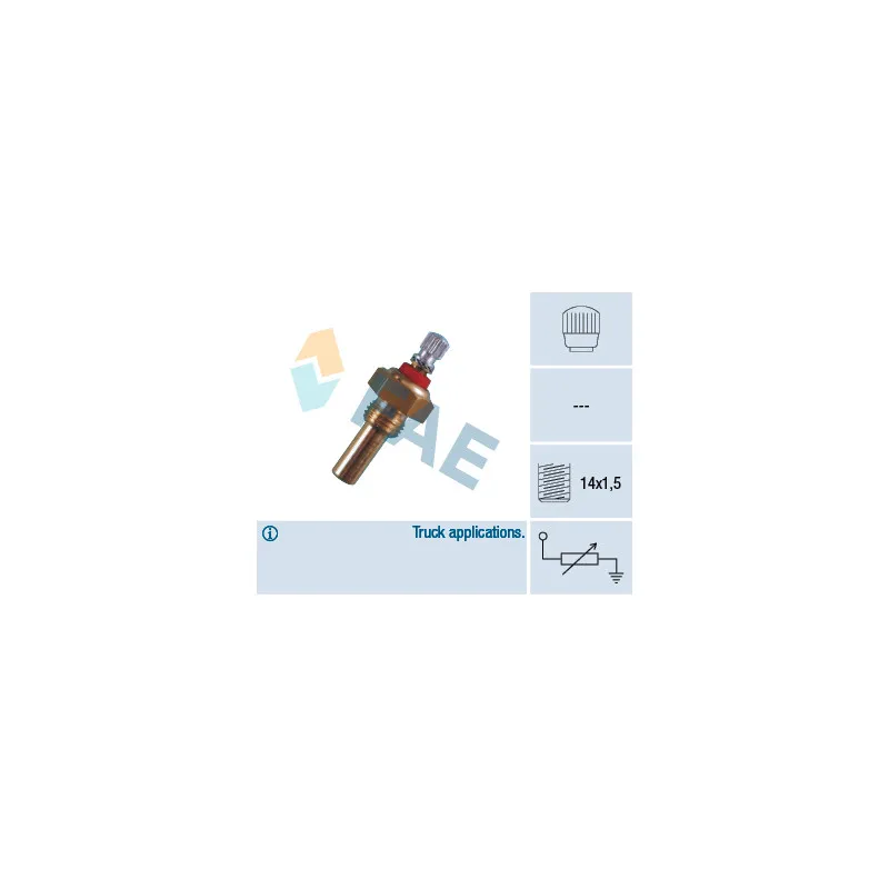 Sonde de température, liquide de refroidissement FAE 30130