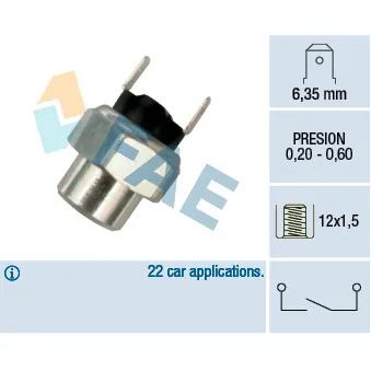 Interrupteur des feux de freins FAE