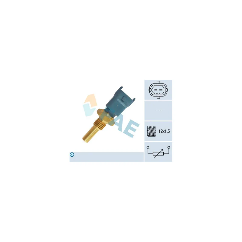 Capteur, température d'huile FAE 33490